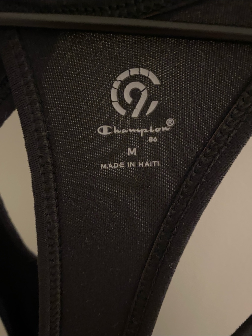 Black Racerback Tank Top - Champion - Picture 4 of 4